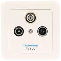 TechniSat TechniPro 600-10 Antennensteckdose, wei&szlig;