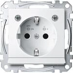 Merten MEG2304-0419 SCHUKO Steckdose mit Lichtauslass und LED-Beleuchtungs-Modul,
