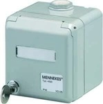 MENNEKES (4320) Datendose Cepex-Leergeh&auml;use, Typ iso-8/8 Up0S 1, grau