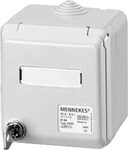 MENNEKES (4165) Cepex-Wandsteckdose, grau