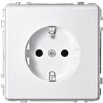 Merten MEG2300-7219 SCHUKO Steckdose, Aquadesign, Ber&uuml;hrungsschutz, Steckklemmen,
