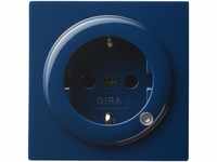 SCHUKO-Steckdose 16 A 250 V~ mit Kontroll-Licht, S-Color, Blau, Gira 018246