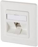 METZ CONNECT 130B12D11002-E Modulare Anschlussdose C6Amodul 1 Port 270&deg;M UP