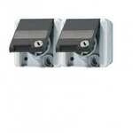 Jung 8220NAWSL SCHUKO Zweifach-Steckdose, 16 A, 250 V ~