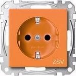 Merten MEG2300-0302 SCHUKO-Steckdose f&uuml;r Sonderstromkreise, System M, erh&ouml;hter