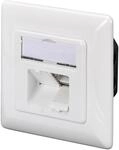 Assmann DN-9008-1 DIGITUS CAT 6A Klasse EA Netzwerkdose, designkompatibel, geschirmt,