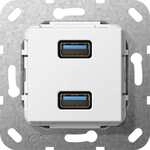 Einsatz USB 3.0 Typ A 2fach Gira 568403
