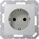 Jung A1520KIAL SCHUKO&reg; Steckdose 16 A 250 V ~, A 500, Aluminium