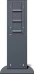 Gira 134128 Gira Energies&auml;ule H&ouml;he 491 mm 3 SCHUKO-Steckdosen mit integriertem