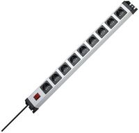 Kopp 227020018 POWERversal 8-fach,19&Prime;, erh&ouml;hter Ber&uuml;hrungsschutz, 1,4m Zuleitung