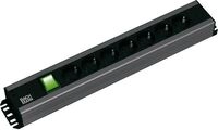 Bachmann 300.004 Handwerkerleiste, mit Schalter, 9-fach, grau