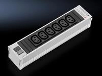 Rittal DK 7856.080 PSM Steckdosenmodul, zur modularen PSM Stromverteilung. IEC 60