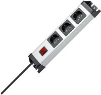 Kopp 226020017 POWERversal 3-fach, mit beleuchtetem Schalter, mit erh&ouml;htem