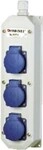 MENNEKES (96700) Steckdosenleiste 3xSCHUKO, 16A, 230V