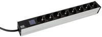 Bachmann IT PDU BlueNet BN0500 8-fach 19 Zoll Steckdosenleiste, schwarz (800.2054)