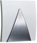 Grothe GONG 65 BW Zweiklang-Gong, wei&szlig;-silber (44065)