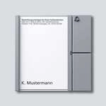Siedle Vario TM 612-1 SM Tasten-Modul, silber-metallic (200035516-00)