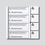 Siedle Vario TM 612-4 W Tasten-Modul, wei&szlig; (200035525-00)