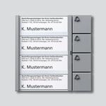 Siedle Vario TM 612-4 SM Tasten-Modul, silber-metallic (200035528-00)