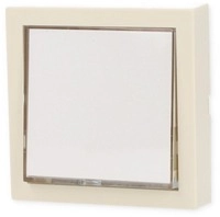 Honeywell Home D680 QUADRA Taster 62x62x13 mm, elfenbein