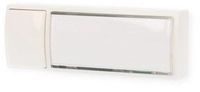 Grothe 2154 Montilux Klingeltaster, beleuchtet, Wei&szlig; (51011)