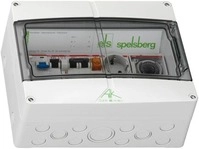 Spelsberg AK 12 Kleinverteiler, 12 Teilungseinheiten 1-reihig, IP65(73541201), grau