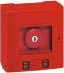 Legrand Sicherheitskasten IP44-IK07, mit Pilz-Schl&uuml;sseltaster, LED-Leuchtmelder,