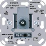 Jung 211GDE Drehdimmer mit Druck-Wechselschalter