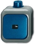 Busch-Jaeger 2621 WDI Wipptaster, 1-polig, Schlie&szlig;er (Arbeitsstrom), Busch Duro