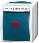 Busch-Jaeger 2601/6 SKWNH-53 Wippkontrollschalter/Heizung-Notschalter Aus- und