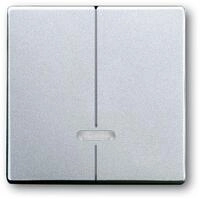 Busch-Jaeger 6545-83 Bedienelement mit Glimmlampe, future linear, alusilber
