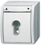 Busch-Jaeger 2712 SLW-54 Jalousieschalter/-taster, Wechsel, 2-polig,