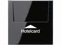 Jung LS590CARDSW Hotelcard-Schalter (ohne Taster-Einsatz), schwarz