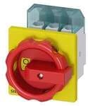 Siemens 3LD2203-0TK53 SENTRON, Lasttrennschalter 3LD, Not-Aus-Schalter, 3-polig, Iu: