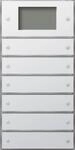 Gira 2046112 Tastsensor 3 Plus 6fach (2+4) Fl&auml;chenschalter