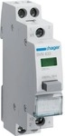Hager SVN433 Druckschalter 16A 2 Schlie&szlig;er 230V AC mit Leuchtmelder gr&uuml;n 1 PLE