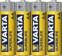 VARTA 02006101304 Superlife Mignon Batterie 1,5V 1000mAh