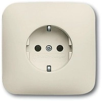 Busch-Jaeger 20 EUJ-212 SCHUKO Unterputz-Steckdose, Duro 2000 SI, wei&szlig;