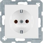 Berker 47431909 Steckdose SCHUKO, S.1/B.3/B.7, polarwei&szlig; matt