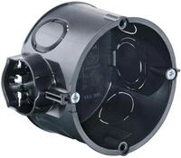 Kaiser 1056-04 Ger&auml;tedose, 60 mm, 2 Schraubdomen, M20/M25, Tiefe 46 mm