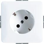 Jung CD520-45WW SCHUKO&reg; Steckdose 45&deg;, 16 A 250 V, alpinwei&szlig;, CD 500