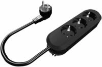 Bachmann 387.170 Steckdosenleiste 3-fach 1,5m-3G1,5 schwarz