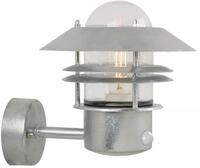 Nordlux Blokhus Up Sensor Wandleuchte, IP54, E27, 60W, verzinkt (25031031)