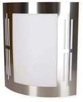 Eglo CITY Wandleuchte, E27, IP44, max. 60W, edelstahl (82309)