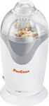 Clatronic PM 3635 Popcorn-Maker, 1200W, transparenter Deckel, Portionierschale, wei&szlig;