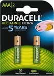 DURACELL HR03 AAA Micro-Akku, 2er Pack, 1,2V, 900mAh