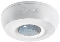 EsyLux PD 360/8 KNX BASIC Decken Pr&auml;senzmelder, 360&deg;, 8m, 5 &ndash; 2000 lx, wei&szlig;