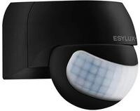 EsyLux MD 180 Basic Bewegungsmelder 180&deg;, schwarz (EM10055096)