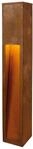 SVL RUSTY SLOT 80 Outdoor Standleuchte, TC-DSE, IP44, L/B/H 12/12/80 cm, max. 11W,