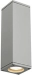 SLV THEO UP/DOWN Outdoor Wandleuchte, QPAR51, grau, IP44 (229532)